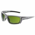 Mcr Safety Glasses, Swagger SR5 Gray Frame, 3.0 IR MAX6, 12PK SR5230PF